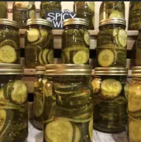 Spicy & Sweet Pickles 16oz