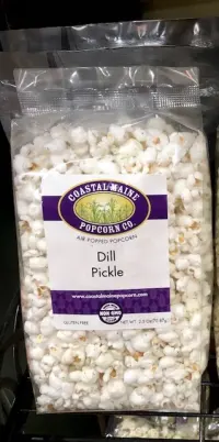 Dill Pickle Popcorn Dill flavored