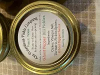 Ghost Pepper Dill Pickles Heat level 5 of 5